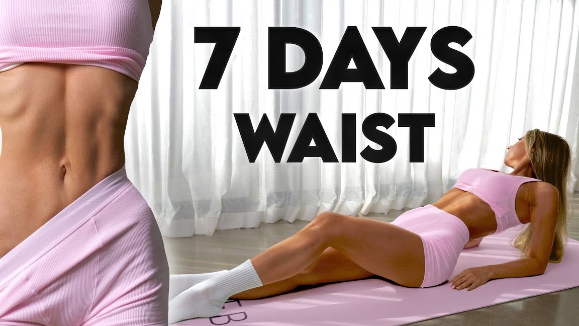 Getfitbyivana - 8 MIN TINY WAIST Workout