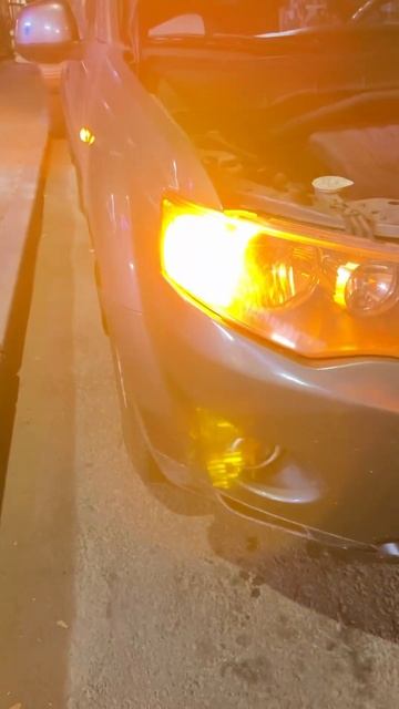 Светодиодные лампы в поворотник #светодиод #поворотни