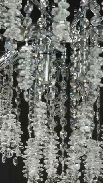 Люстра N-SU NEW 9610-7B💡: E14 7шт🔹: Высота 54см🔹: Ширина 40см #lof