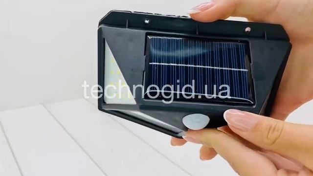 Ліхтар Навісний з датчиком руху BL CL 100 -100led + Solar (100) в уп.