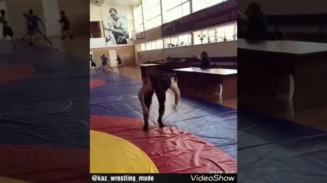 Ответ семьилетнего борца из Казахстана