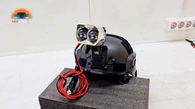 ТАКТИЧЕСКИЙ ШЛЕМ светодиодный с матричным модулем да?