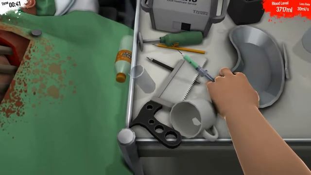 Surgeon Simulator 2013 - первая операция