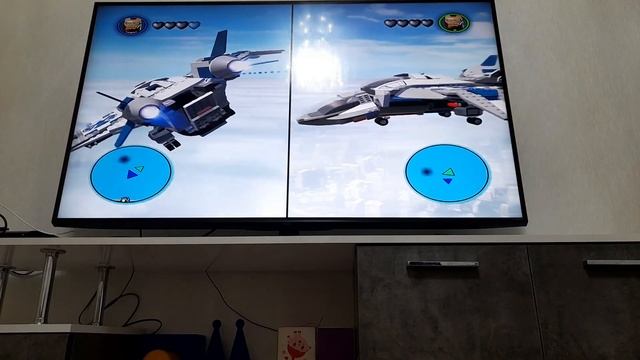 Lego Marvel Super Hero но у нас супер битва!