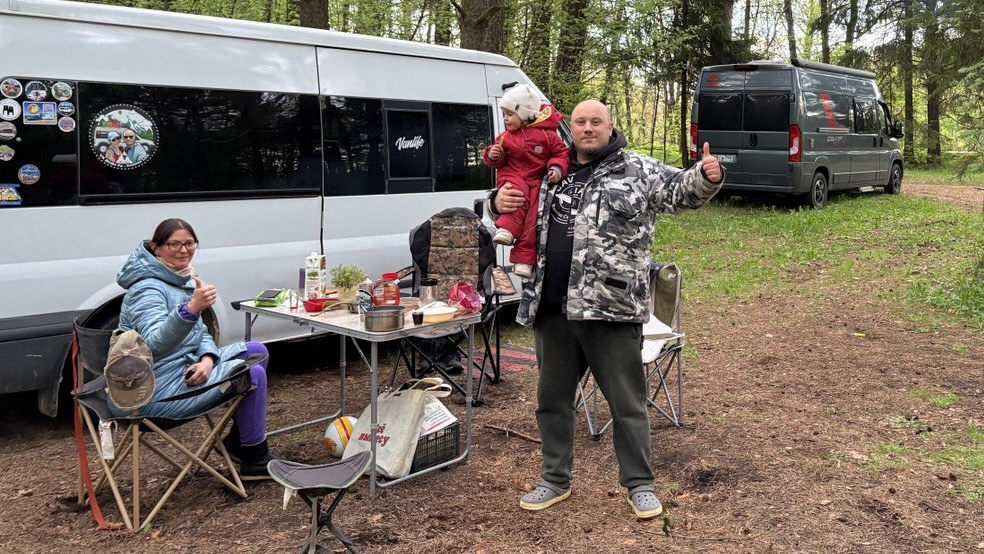 Майские праздники на природе / #Vanlife