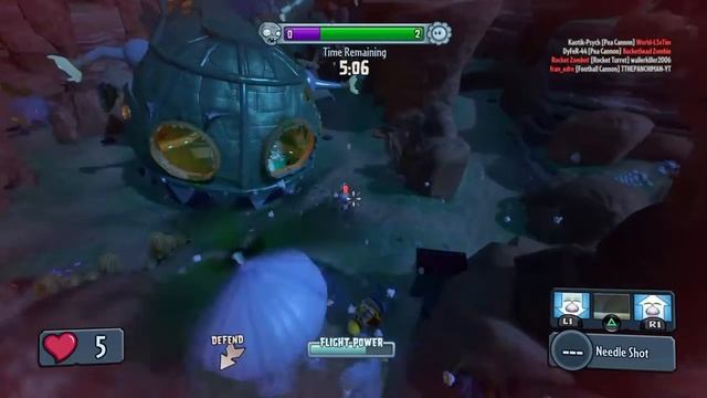 [HD720] Plants Vs. Zombies : Garden Warfare - часть 2