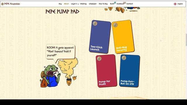 PEPE ASCENSION - НОВЫЙ МЕМ ТОКЕН! БУДУТ ИКСЫ, УСПЕЙ КУПИТЬ ПОК?