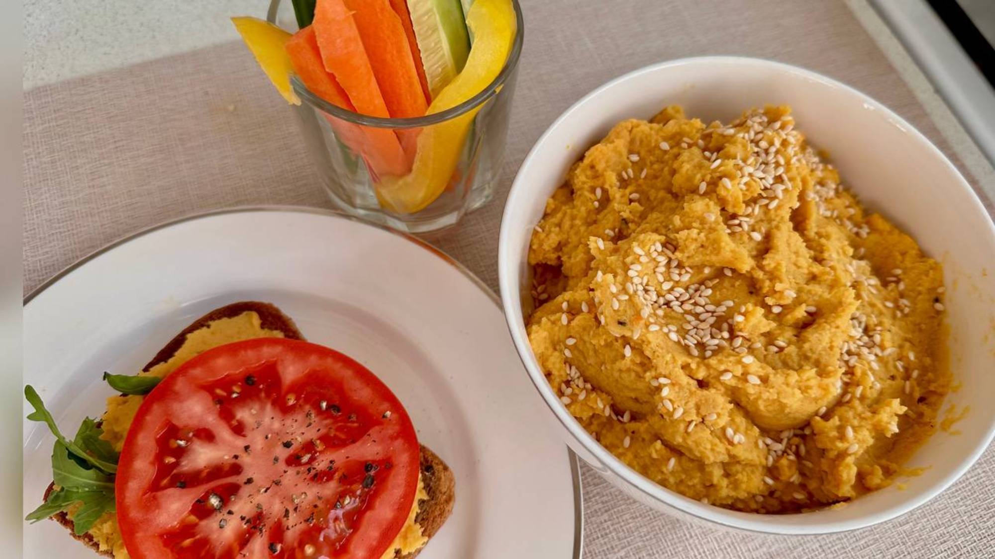 ДОМАШНИЙ ХУМУС! (БЕЗ ТАХИНИ) ИДЕАЛЬНЫЙ ЗАВТРАК!