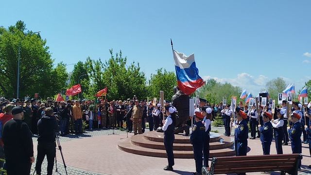 Открытие памятника 