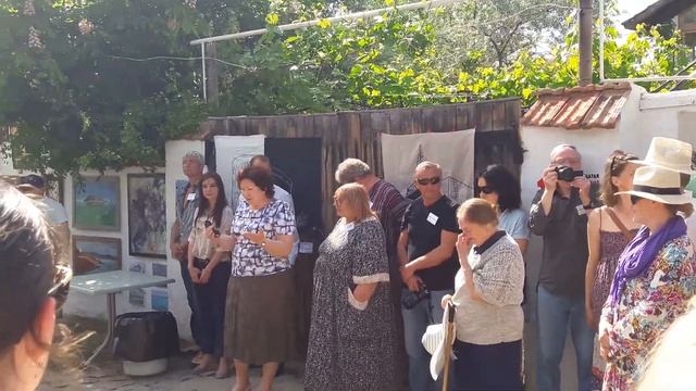 16-ая Подзаборная выставка Коктебель