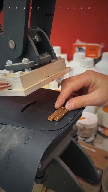 ПРОЦЕСС ПЕРЕТЯЖКИ подушки безопасности 😃 #автоатель?