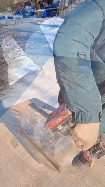 Самоделка приспособление полка для рассады своими ру?