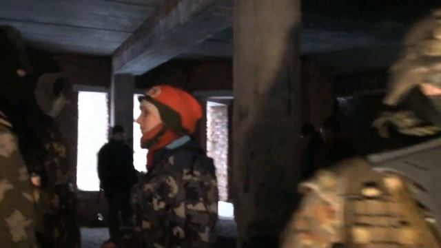Хотьково, больница, страйкбол 18 декабря 2011