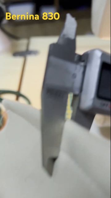 Bernina 830 Dickes Probenmaterial 6 Mm/ проба толстый материал 6 мм