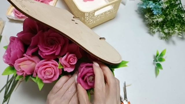 мыловарение/букет роз в рояле/🤗