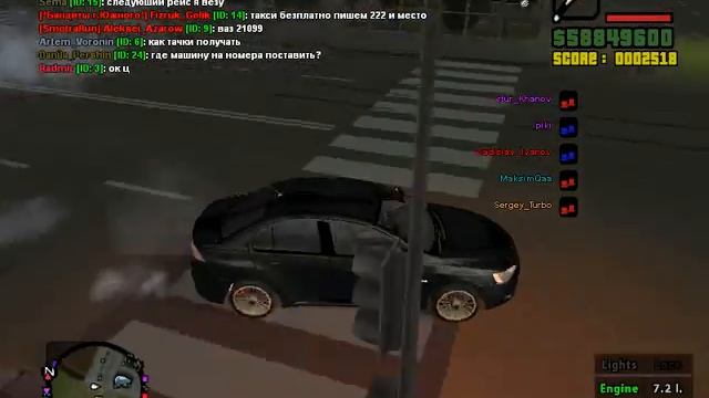 КРАШ ТЕСТ # 1 Mitsybisi Lancer       CRMP