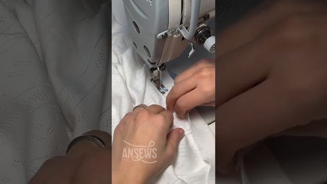 Как мы обтачали место под петли в брюках #ansews_сиэтл