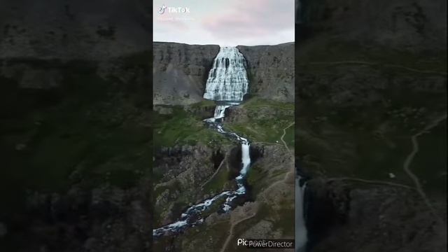Водопад (Диньянди) Исландия.
