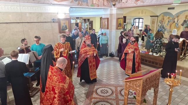 Прямая трансляция  воскресного всенощного бдения МинДА (08 июня 2024 г.)