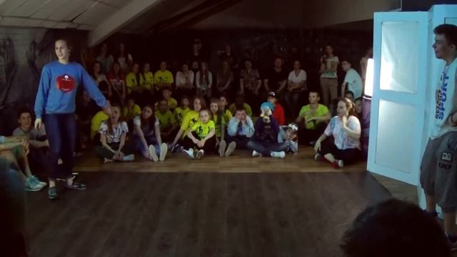 Break Dance Bboy Серж Vs. Bgirl Сова(Финал)