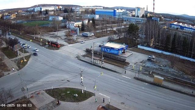 Видео за 13 апреля 2025 года Транспорт города Златоуста