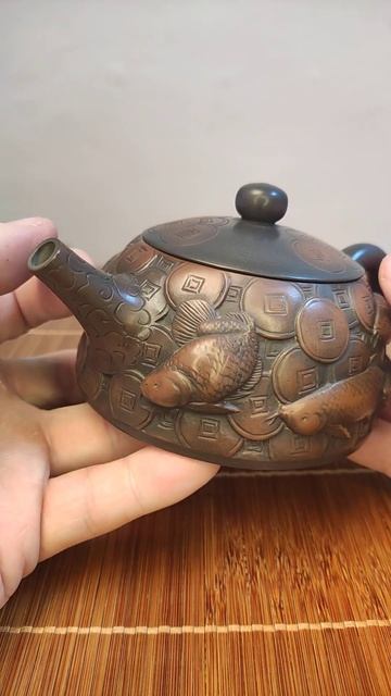 Цзяншуйский денежный чайник от мастера Се Веньпиня. А?