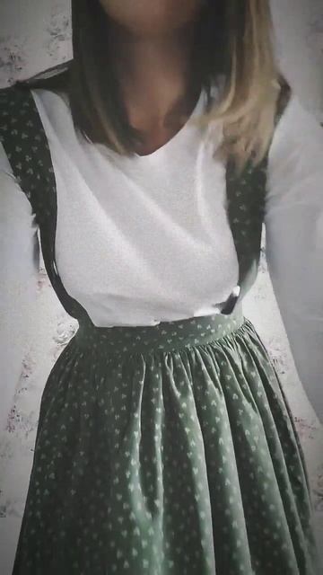 Сарафан из тёплого хлопка. Индивидуальный пошив.