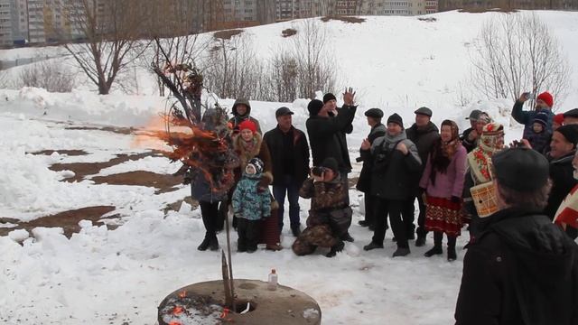 обряд на çавăрни ,  вызвавший отклик неба посреди пасмурного дня