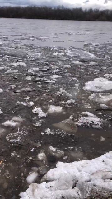 Ледоход на реке Кан 2024. Весна. #поживёмполовим #fishing #ка?