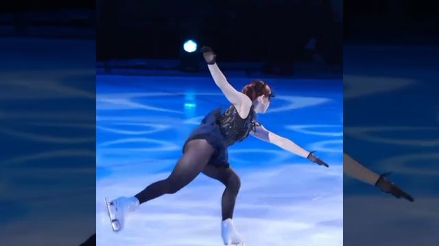 тройной лутц, Александры Трусовой, на шоу Лебединое озеро