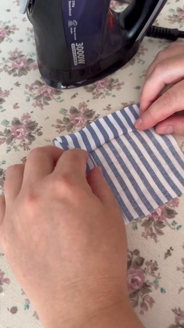 Обработка углов для скатерти, рубашки #handmade #fashion #hobby #ta