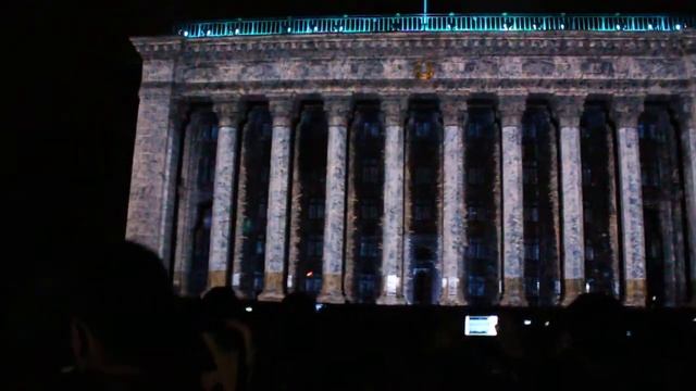 Almaty Skylight Show - День Города Алматы 2013. Часть 4. 3D-шоу