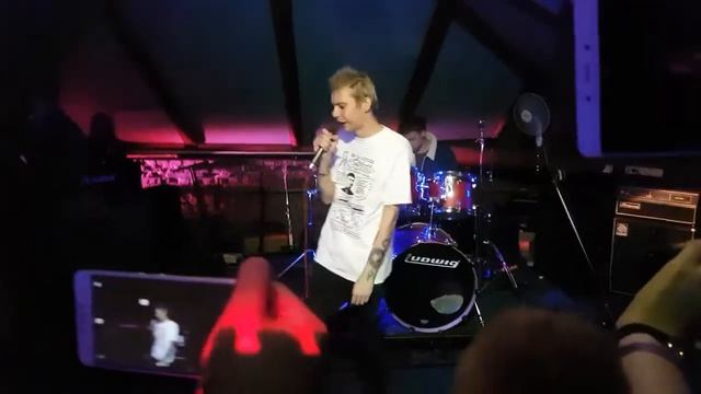 найтивыход - киты умирают в лужах бензина (Live @ Vitebsk/ Beatles-Club Чердачок / 06.10.2017)