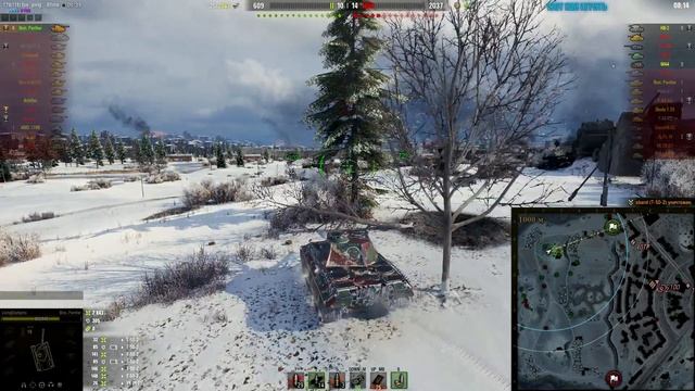 На что способен танк из коробки  Bretagne Panther World of Tanks