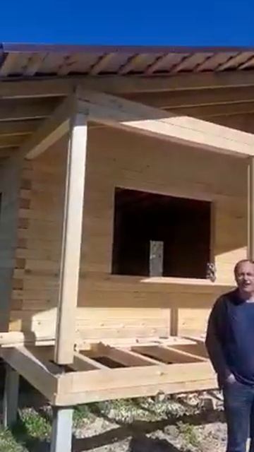 Видеоотзыв по строительству дома из бруса в мае 2022