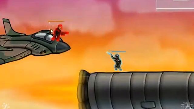 Игра Strike Force Heroes 1 прохождение #8 Финальный Босс