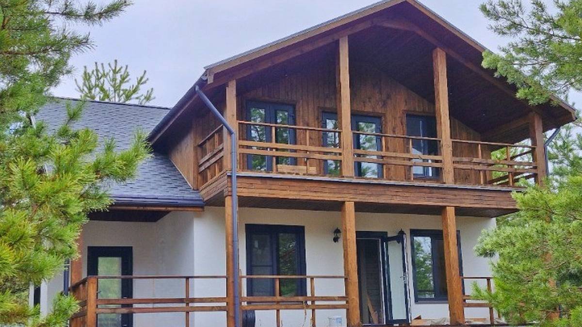 Экологичный коттедж в КП Колизей (Староживотиное, Рамонский раон Воронежская область)