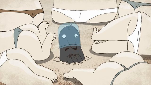 Крот на море