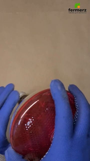 Лампа инфракрасная ThermoPro BR38 175W E27 красное стекло