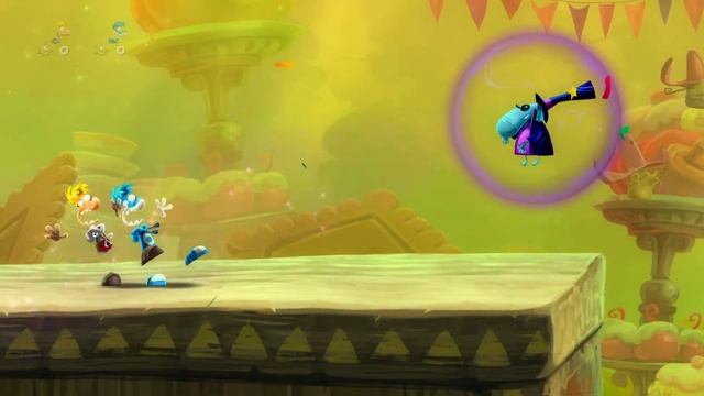 Я играю в rayman с папой 8