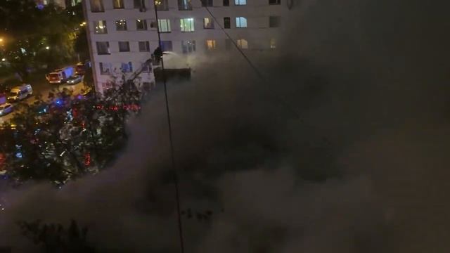 опять #пожар 19.05.2024 на ул.Щербаковская, 5А #управа #соколинаягора как это было, подробности #ва