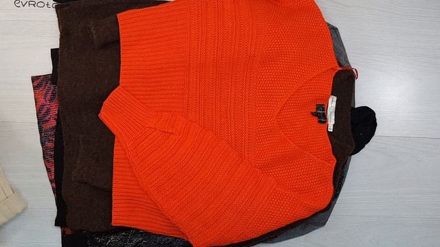 05755  Mixed Sweaters EXTRA (Свитера м/ж)№1 14,7кг   37ед