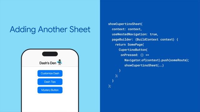 CupertinoSheetRoute (Widget Of The Week)