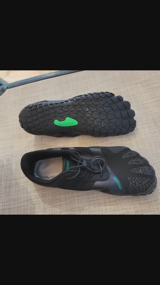 Пробег 700 км в босоногих кроссовках Vitality 3 от Saguaro, впечатление от пробежек и их вид.