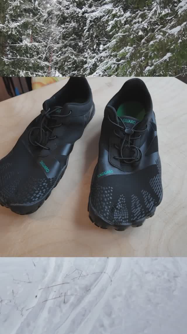 Босоногие кроссовки Saguaro Vitality 3 после 1200 км