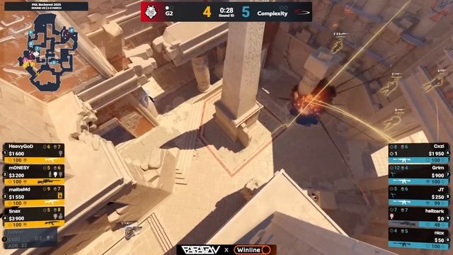 ПОБЕДИТЕЛЬ В ПЛЕЙ-ОФФ! G2 Vs Complexity - ЛУЧШИЕ МОМЕНТЫ - PGL Bucha
