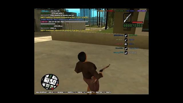 GTA SAMP - ПРЫЖКИ,ТРЮКИ,НУБЫ! - #1