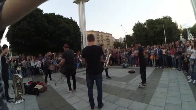 HeartBeat Brass Band (HBBB) Харьков 24.07.2016. Часть 1