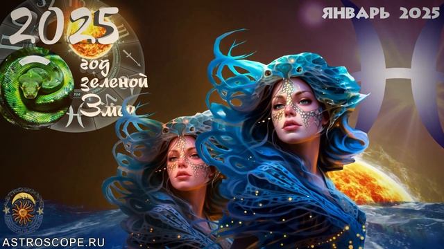 Рыбы: время ярких свершений — гороскоп на январь 2025 го