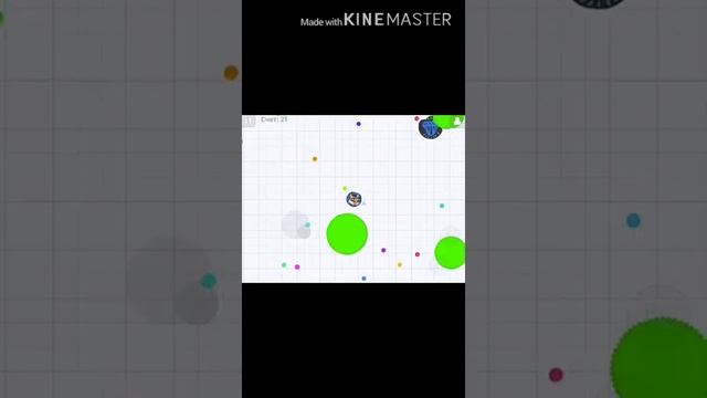 Нуб играет Agar.io LoL